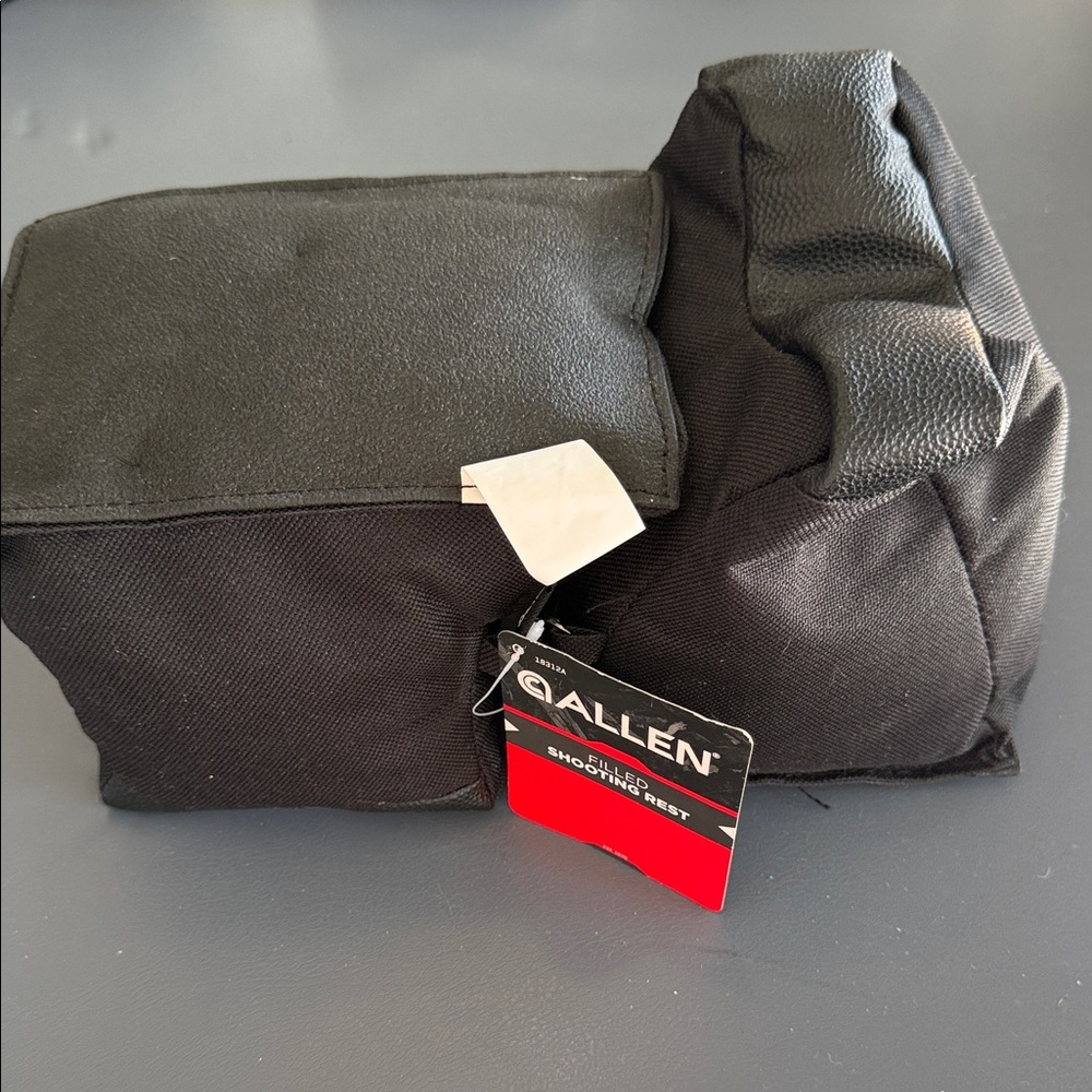 Allen Black Font and Rear Shooting Rest Bag set- NWT